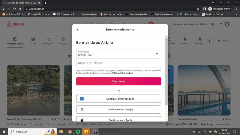 anfitrião Airbnb